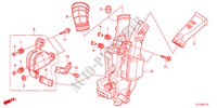 TUBO DE ADMISSAO DE AR(DIESEL) para Honda ACCORD 2.2 ES-GT 4 portas automática de 5 velocidades 2012