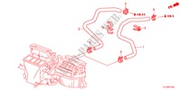 TUBO FLEXIVEL LAVA(2.4L)(LH) para Honda ACCORD 2.4 EXECUTIVE 4 portas automática de 5 velocidades 2012