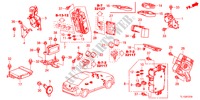 UNIDADE CONTROLO(CABINE)(1)(LH) para Honda ACCORD 2.4 TYPE S 4 portas automática de 5 velocidades 2012