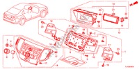 UNIDADE DE AUDIO para Honda ACCORD 2.4 TYPE S 4 portas automática de 5 velocidades 2012