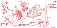 ALAVANCA SELECTORA(D.) para Honda ACCORD TOURER 2.2 EX-GT 5 portas automática de 5 velocidades 2009