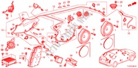 ANTENA RADIO/ALTIFALANTE (D.) para Honda ACCORD TOURER 2.0 ES 5 portas 6 velocidades manuais 2009