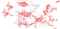 BOMBA OLEO(DIESEL) para Honda ACCORD TOURER 2.2 EX 5 portas automática de 5 velocidades 2009