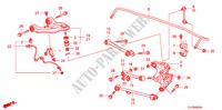 BRACO INFERIOR TRASEIRO para Honda ACCORD TOURER 2.2 ES-GT 5 portas 6 velocidades manuais 2009