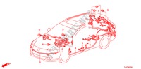 CABLAGEM(2) (LH) para Honda ACCORD TOURER 2.4 EXECUTIVE 5 portas 6 velocidades manuais 2009