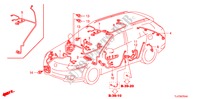 CABLAGEM(3) (LH) para Honda ACCORD TOURER 2.4 EXECUTIVE 5 portas automática de 5 velocidades 2009
