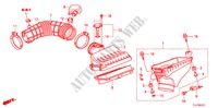 FILTRO AR(2.4L) para Honda ACCORD TOURER 2.4 EX 5 portas automática de 5 velocidades 2009