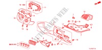 GUARNICAO PAINEL INSTRU.(LADO CONDUTOR) (D.) para Honda ACCORD TOURER 2.4 EX 5 portas automática de 5 velocidades 2009