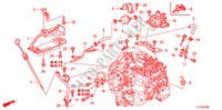 INDICADOR NIVEL OLEO/TUBO METALICO ATF para Honda ACCORD TOURER 2.4 S 5 portas automática de 5 velocidades 2009