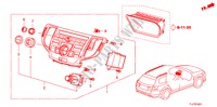 MODULO CENTRAL (NAVEGACAO) para Honda ACCORD TOURER 2.2 EX-GT 5 portas 6 velocidades manuais 2009