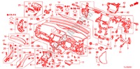 PAINEL INSTRUMENTOS(D.) para Honda ACCORD TOURER 2.4 EX 5 portas automática de 5 velocidades 2009