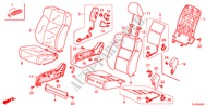 BANCO FRENTE(D.)(LH) para Honda ACCORD TOURER 2.2 EXECUTIVE 5 portas automática de 5 velocidades 2011