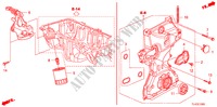 BOMBA OLEO(2.0L) para Honda ACCORD TOURER 2.0 ES-GT 5 portas automática de 5 velocidades 2010