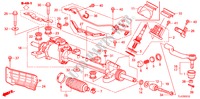 CAIXA DIRECCAO ASSISTIDA(EPS)(DIESEL)(LH) para Honda ACCORD TOURER 2.2 EXECUTIVE 5 portas automática de 5 velocidades 2011