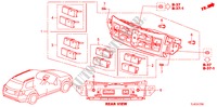 CONTROLO AQUECEDOR para Honda ACCORD TOURER 2.2 EXECUTIVE 5 portas automática de 5 velocidades 2011