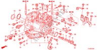 CORPO CAIXA VELOCIDADES(DIESEL) para Honda ACCORD TOURER 2.2 TYPE S-H 5 portas 6 velocidades manuais 2011