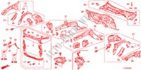 DIVISORIA FRENTE/TABLIER para Honda ACCORD TOURER 2.2 EXECUTIVE 5 portas automática de 5 velocidades 2011
