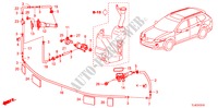 LAVA FAROL para Honda ACCORD TOURER 2.2 EXECUTIVE 5 portas automática de 5 velocidades 2011