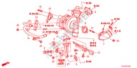 TURBO COMPRESSOR(DIESEL) para Honda ACCORD TOURER 2.2 EXECUTIVE 5 portas automática de 5 velocidades 2010