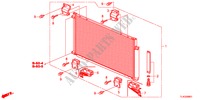 AR CONDICIONADO(CONDENSADOR)(DIESEL) para Honda ACCORD TOURER 2.2 EX 5 portas automática de 5 velocidades 2012