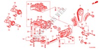 BOMBA OLEO(DIESEL) para Honda ACCORD TOURER 2.2 EX 5 portas automática de 5 velocidades 2012