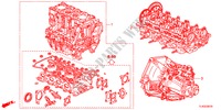 CONJ. MOTOR/CONJ. CAIXA VELOCIDADES(DIESEL) para Honda ACCORD TOURER 2.2 ES-GT 5 portas automática de 5 velocidades 2012