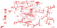 DEPOSITO COMBUSTIVEL(DIESEL) para Honda ACCORD TOURER 2.2 EX 5 portas automática de 5 velocidades 2012