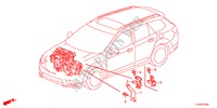 ESTEIO DO ARNES DO MOTOR para Honda ACCORD TOURER 2.4 TYPE S 5 portas automática de 5 velocidades 2012