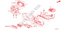 GUARNICAO PAINEL INSTRU.(LADO CONDUTOR)(D.) para Honda ACCORD TOURER 2.2 EXECUTIVE-H 5 portas 6 velocidades manuais 2012