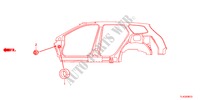 OLHAL(LATERAL) para Honda ACCORD TOURER 2.4 TYPE S 5 portas automática de 5 velocidades 2012