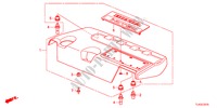 TAMPA MOTOR(DIESEL) para Honda ACCORD TOURER 2.2 ES-GT 5 portas automática de 5 velocidades 2012