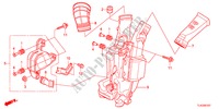TUBO DE ADMISSAO DE AR(DIESEL) para Honda ACCORD TOURER 2.2 ELEGANCE 5 portas automática de 5 velocidades 2012
