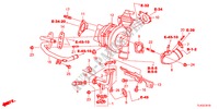 TURBO COMPRESSOR(DIESEL) para Honda ACCORD TOURER 2.2 ES-GT 5 portas automática de 5 velocidades 2012