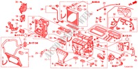 UNIDADE AQUECEDOR(DIESEL)(D.) para Honda ACCORD TOURER 2.2 S 5 portas automática de 5 velocidades 2012