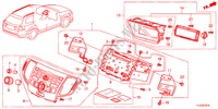 UNIDADE DE AUDIO para Honda ACCORD TOURER 2.0 S 5 portas automática de 5 velocidades 2012