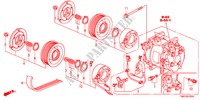 AR CONDICIONADO(COMPRESSOR) para Honda BALLADE VTI-L 4 portas automática de 5 velocidades 2011