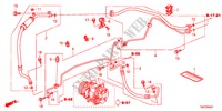 AR CONDICIONADO(MANGUEIRAS/TUBOS)(D.) para Honda BALLADE VTI 4 portas automática de 5 velocidades 2011