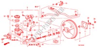 BOMBA PRINCIPAL TRAVOES/SERVO FREIO(LH)(1) para Honda CITY EX 4 portas automática de 5 velocidades 2009