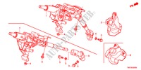 COLUNA DIRECCAO para Honda BALLADE VTI-L 4 portas automática de 5 velocidades 2011