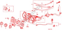 CONTROLO AQUECEDOR(LH) para Honda CITY LX 4 portas automática de 5 velocidades 2011