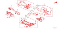 GUARNICAO PAINEL INSTRU.(LADO CONDUTOR)(D.) para Honda BALLADE VTI-L 4 portas automática de 5 velocidades 2011