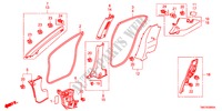 GUARNICAO PILAR para Honda CITY LX-A 4 portas 5 velocidades manuais 2011