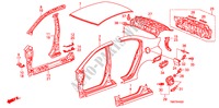 PAINEIS EXTERIOR/PAINEL TRASEIRO para Honda CITY LX-A 4 portas automática de 5 velocidades 2011