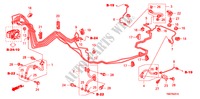 TUBAGENS TRAVAOES(ABS)(TAMBOR)(LH) para Honda CITY EX-A 4 portas automática de 5 velocidades 2011
