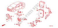 UNIDADE CONTROLO(COMPARTIMENTO MOTOR)(LH) para Honda CITY 1.4ES 4 portas automática de 5 velocidades 2009