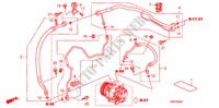 AR CONDICIONADO(MANGUEIRAS/TUBOS)(D.) para Honda INSIGHT S 5 portas totalmente automática CVT 2011