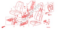 BANCO FRENTE(D.) para Honda INSIGHT SE 5 portas totalmente automática CVT 2011