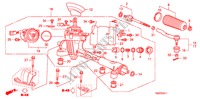 CAIXA DIRECCAO ASSISTIDA(EPS)(D.) para Honda INSIGHT S 5 portas totalmente automática CVT 2011