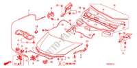 CAPOT MOTOR(D.) para Honda INSIGHT S 5 portas totalmente automática CVT 2010