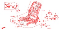 COMP. BANCO FR.(E.) para Honda INSIGHT S 5 portas totalmente automática CVT 2011